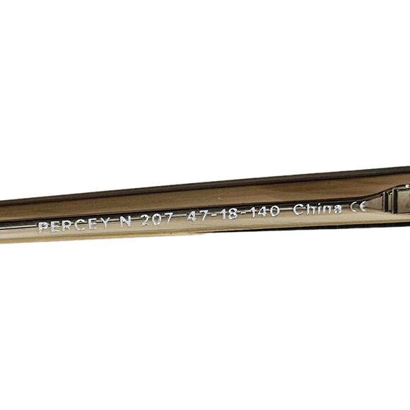 Warby Parker Women's Eyeglass Frames Percey Narrow 207 Tan Crystal 47-18 140 New - Picture 10 of 16